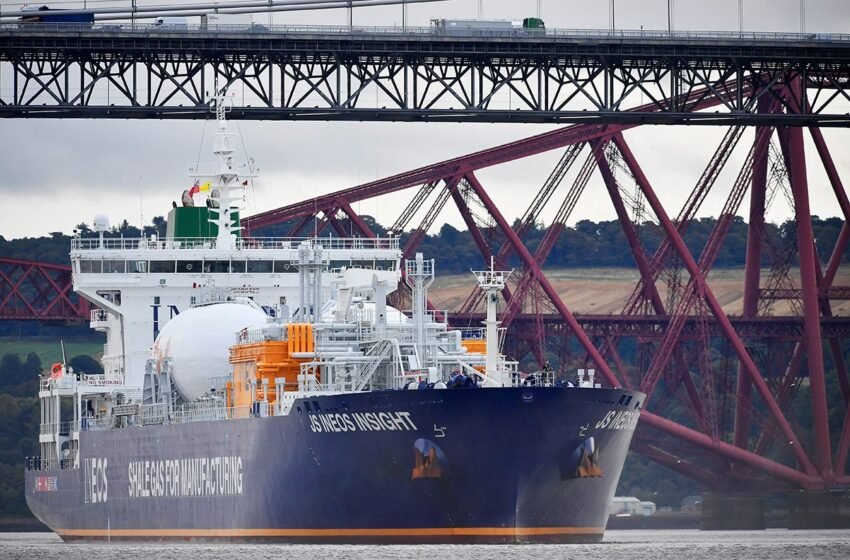  Україна отримала першу партію американського газу у 2026 році