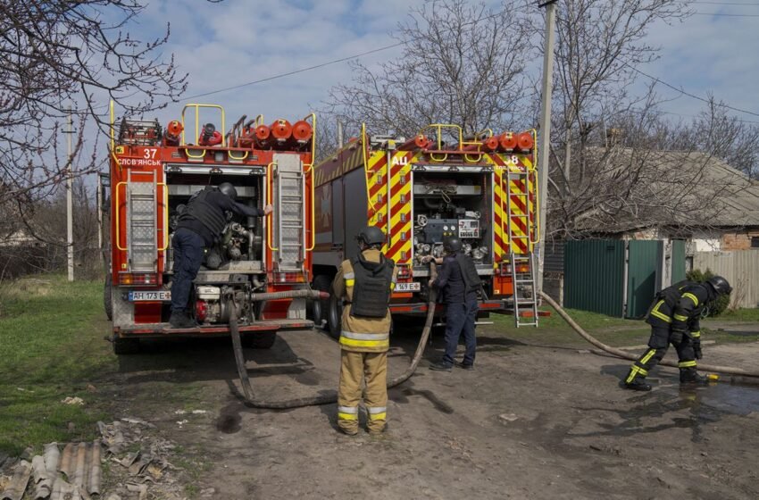  Російські дрони спричинили нові пожежі в Чорнобильській зоні