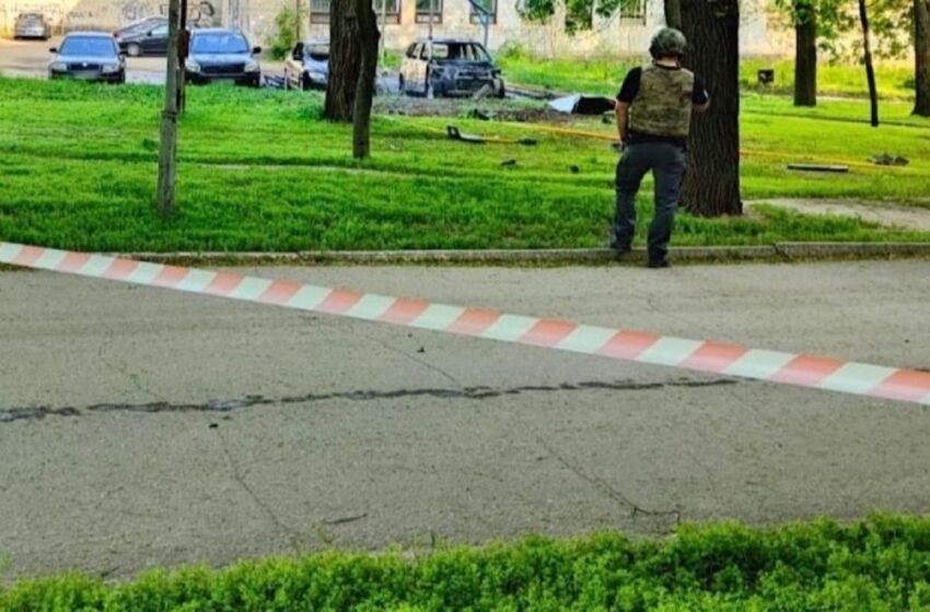  У Дніпрі вибухнуло авто, є постраждалі