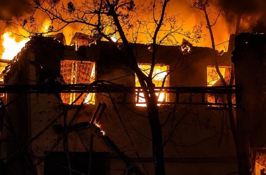  Російські дрони зруйнували будівлю взуттєвої фабрики на Одещині (фото)