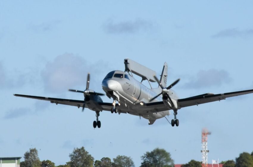  Шведський ASC 890 вже в українському небі: чим він особливий і як доповнить F-16