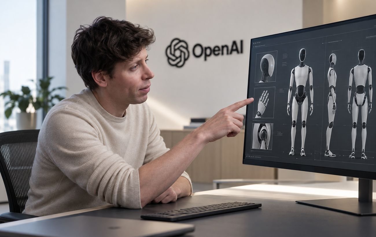 OpenAI будує власного гуманоїда: Сем Альтман назвав час релізу