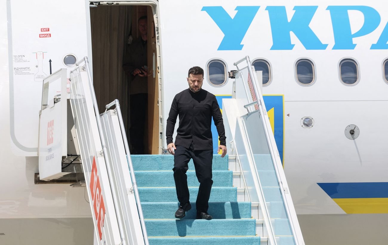 Зеленський прилетів до Стамбулу для перемовин з Ердоганом