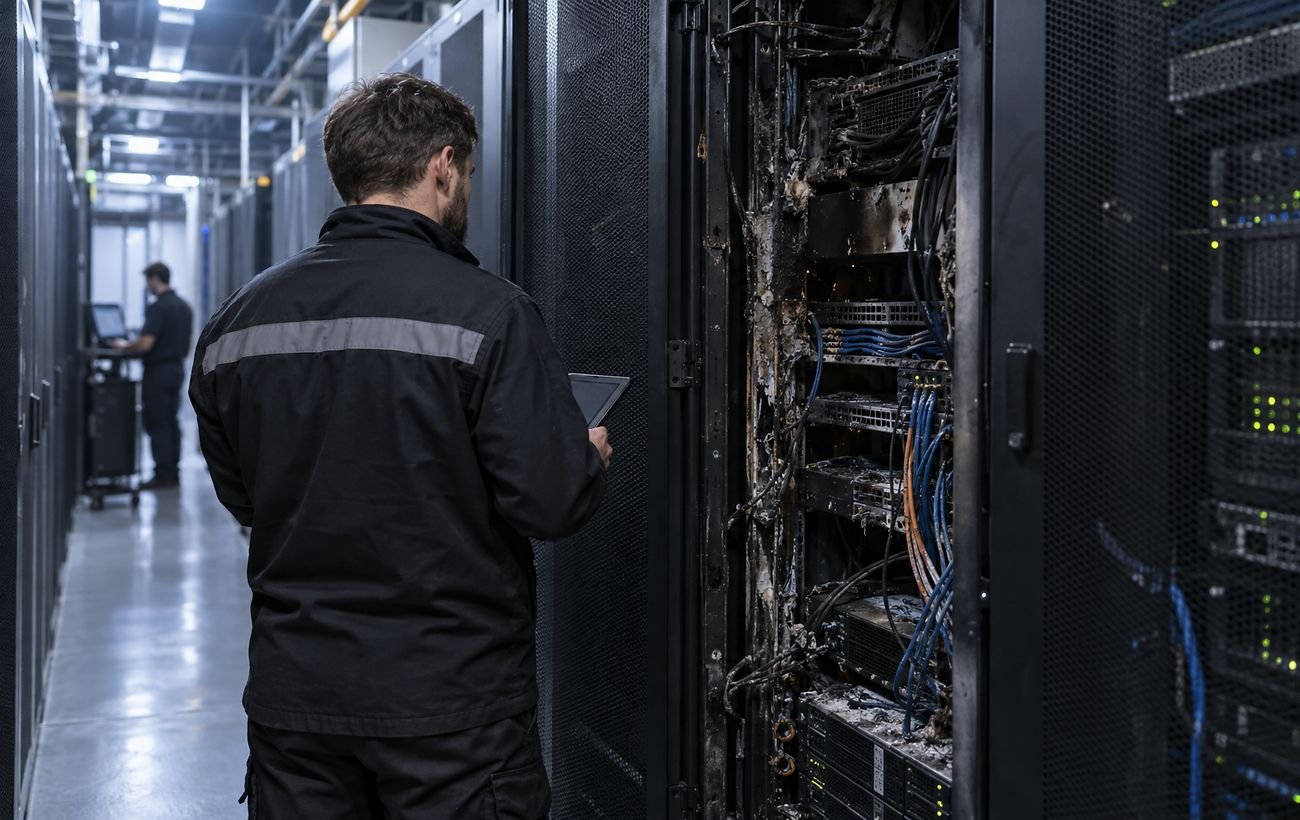 Російський удар пошкодив дата-центр GigaCenter у Києві